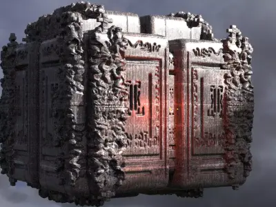Dantes Inferno Hell Cube 6  3D model