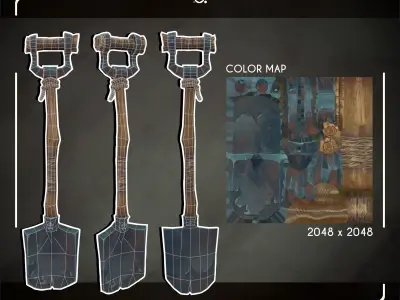 Shovel Stylized Texture