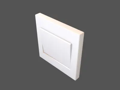 Light Switch v1 001 Low-poly 3D model