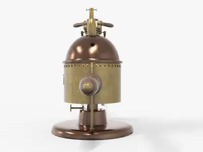 Carbolic Spray Lister 1865 Low-poly 3D model