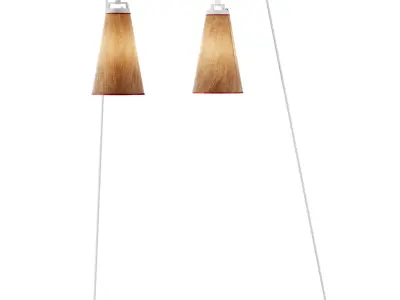 roche bobois sasha floor lamp 3D model