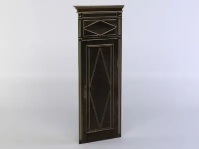 Door metal pole Low-poly 3D model purchase