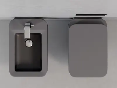 Ceramica Flaminia Nile Wall-Hung WC 3D model