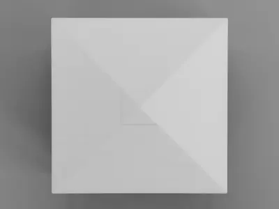 Produce Market Stall V1 - Fair Stand with Fruit and Vegetable 3D model