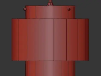 Cylinder Glass 3D model