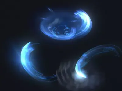 Unity Game VFX - Sci-fi Sword Slash 3D model