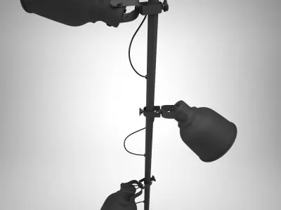 Hektar Floor lamp 3D model