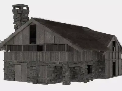 Fantasy House n1 LOTR 3D model