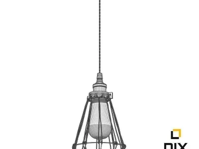 Boston Pendant Ceiling Light 3D model