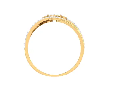 Women Ring  Render 3dm STL OBJ FBX Details 3D print model 424