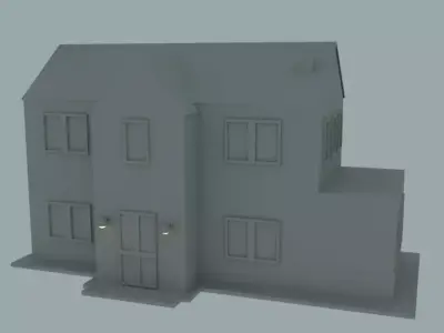 Street House  3D model