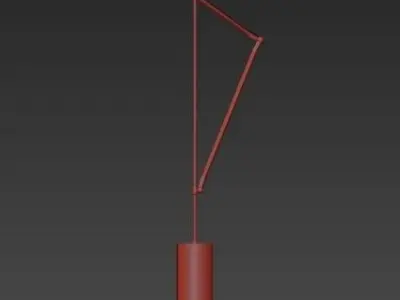 Bec Brittain Helix Floor Lamp 3D model