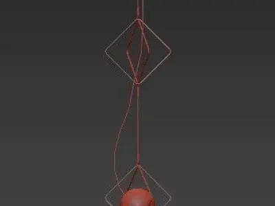 Untitled jack pendant light 3D model