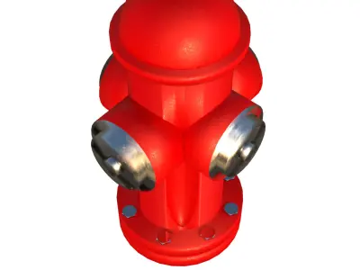 fire hydrant 3D model