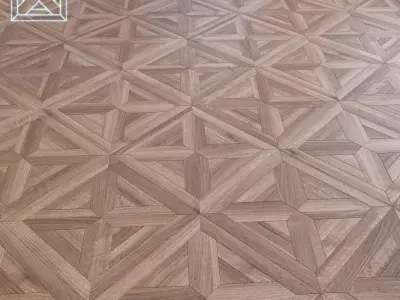 Parquet - Laminate - Wooden floor Low-poly 3D model 16