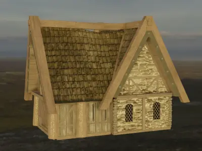 Breezehome Skyrim Free low-poly 3D model