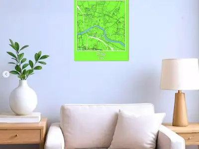  Pisa Italy Streets and roads 3D model