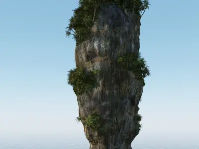 Thai Rock Collection 3D model