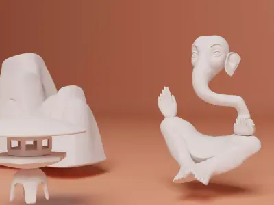 3D Printable Zen Garden Kit 3D print model