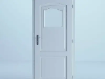 White Door 17 3D model