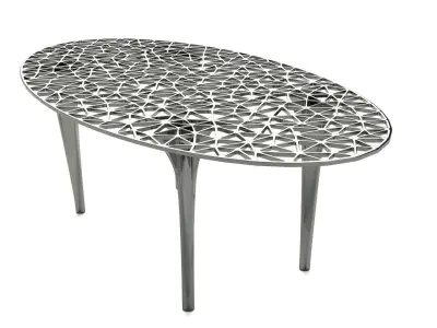 Sedona Dining table Low-poly 3D model