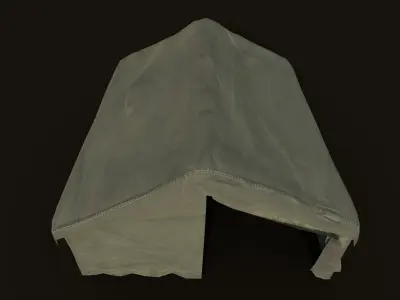 Tent 03 Low-poly 3D model