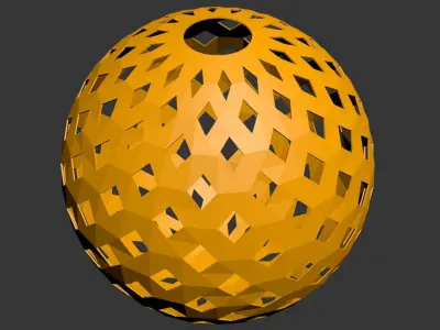 Decorative Object Shape 3D Print Model 3D print model