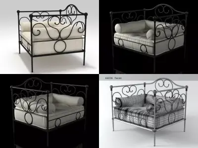 Morfeo armchair 3D model