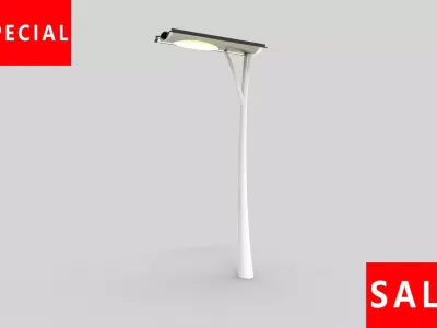 Street light design 3D model