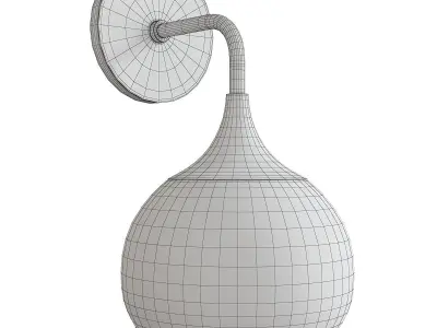 Reese Wall Sconce Low-poly 3D model