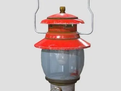 Coleman Lantern Low-poly 3D model