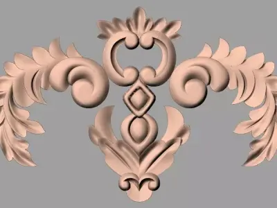 3D carved model furniture 3D design used for artcam aspire E840 3D model