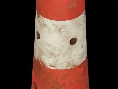 Lighthouse 3D model PBR materials Low-poly 3D model get