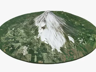  Real Color Mount Fuji 