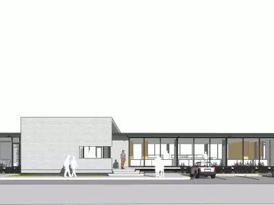 STORY OFFICE BUILDING Low-poly 3D model