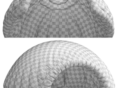 Inflatable tent 3D model