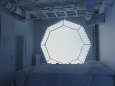 space station 3D model