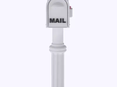 miniature Mailbox functional multi-color print  3D print model