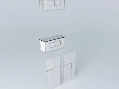 Portable Desk Free 3D model