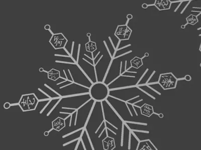 Akaza Compass Needle 3D model