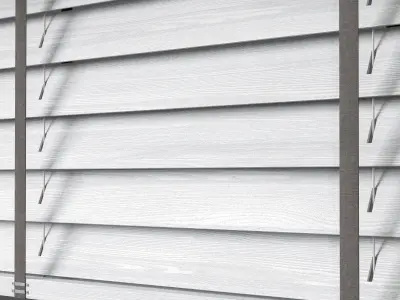 Wooden blinds Set 27 3D model