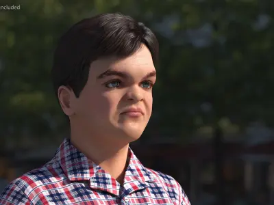  Dwarf Men Rigged for Cinema 4D Collection 