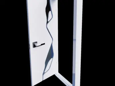 Modern Entrance Door 3D model
