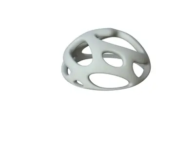 SciFi Cube Object No 45944 Low Poly Shape Low-poly 3D model
