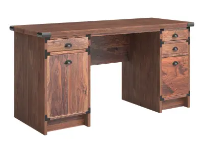 Table wood 3D model purchase