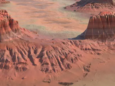 Arizona Desert 10 3D model