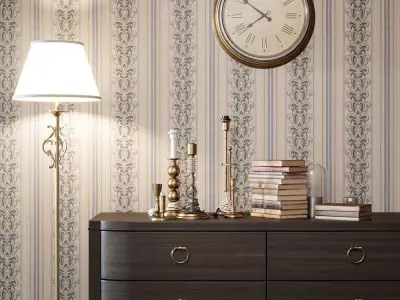 Acanthus Wallpaper Texture