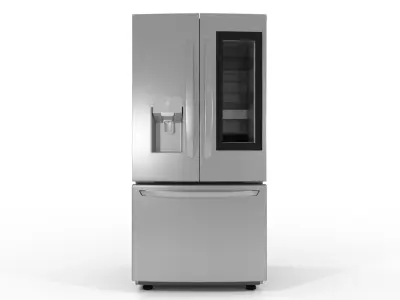Refrigerator Door-in-door High Poly Low Poly Low-poly 3D model