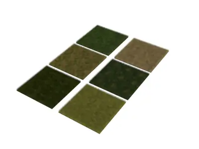 Grasses Set 3D model