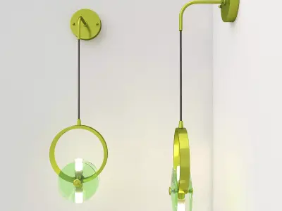 Toreidian Wall Light 3D model